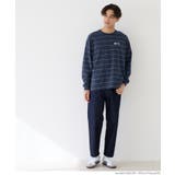 ボーダーワッペンロンT メンズ | coca | 詳細画像6