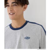 リンガーラインロゴラグランTシャツ メンズ | coca | 詳細画像11