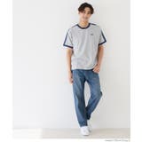 リンガーラインロゴラグランTシャツ メンズ | coca | 詳細画像10