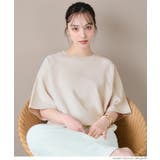 ［Lt.beige］ | ミニ裏毛ラグランTシャツ レディース | coca