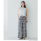 レーヨンスクエアフラワー柄パンツ レディース | coca | 詳細画像11