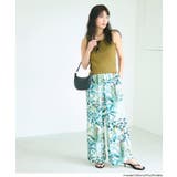 \26ss再入荷/レーヨンボタニカル柄パンツ | coca | 詳細画像5