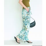 \26ss再入荷/レーヨンボタニカル柄パンツ | coca | 詳細画像9