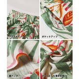 レーヨンリーフ柄フレアスカート レディース | coca | 詳細画像18