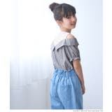 タンクドッキング肩あきブラウス キッズ | coca | 詳細画像9