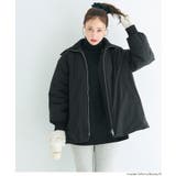 【洗える】 Aラインカールネック中綿コート | coca | 詳細画像15 