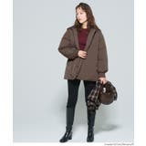 【洗える】 Aラインカールネック中綿コート | coca | 詳細画像8 