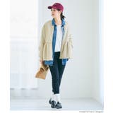 女性らしさとカジュアル感を両立、ペプラムヘムMA-1 | coca | 詳細画像7 