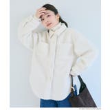 ［White］ | ふんわり上品。大人可愛いプードルボアジャケット | coca