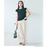 センタープレスワイドパンツ レディース | coca | 詳細画像20