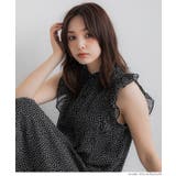 シフォンノースリーブワンピース レディース | coca | 詳細画像11