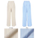 ストライプワイドパンツ レディース | coca | 詳細画像17 