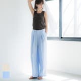 ストライプワイドパンツ レディース | coca | 詳細画像1 