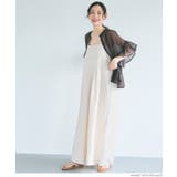 リネンライクワイドサロペット レディース | coca | 詳細画像13 