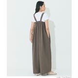 リネンライクワイドサロペット レディース | coca | 詳細画像19 