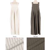 リネンライクワイドサロペット レディース | coca | 詳細画像22 