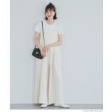 リネンライクワイドサロペット レディース | coca | 詳細画像8 