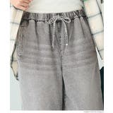 デニムイージーパンツ レディース | coca | 詳細画像12 