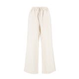 リネンライクイージーパンツ レディース | coca | 詳細画像2