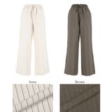 リネンライクイージーパンツ レディース | coca | 詳細画像22