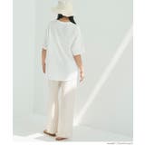 リネンライクイージーパンツ レディース | coca | 詳細画像10