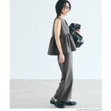 ヘリンボーンストライプイージーパンツ | coca | 詳細画像13 