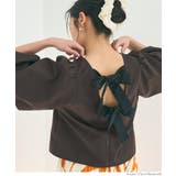 バックリボンブラウス レディース | coca | 詳細画像18