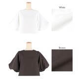 バックリボンブラウス レディース | coca | 詳細画像22