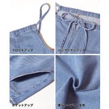バックリボンでアクセント♪大人カジュアルデニムサロペット | coca | 詳細画像13