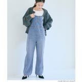 バックリボンでアクセント♪大人カジュアルデニムサロペット | coca | 詳細画像6