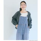 バックリボンでアクセント♪大人カジュアルデニムサロペット | coca | 詳細画像9