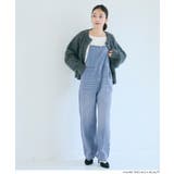 [Lt.Blue] | バックリボンでアクセント♪大人カジュアルデニムサロペット | coca