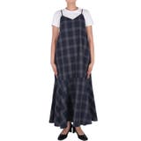 チェックキャミワンピース | coca | 詳細画像3 