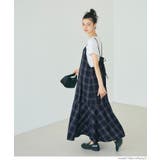 チェックキャミワンピース | coca | 詳細画像8 