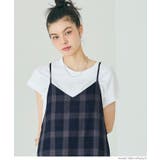 チェックキャミワンピース | coca | 詳細画像9 