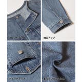 ショートデニムジャケット レディース | coca | 詳細画像14