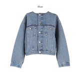 ショートデニムジャケット レディース | coca | 詳細画像15