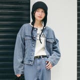 ショートデニムジャケット レディース | coca | 詳細画像1