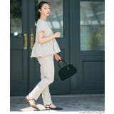 フロッキードットバルーンブラウス | coca | 詳細画像11 