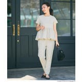 フロッキードットバルーンブラウス | coca | 詳細画像12 