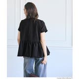 フロッキードットバルーンブラウス | coca | 詳細画像15 