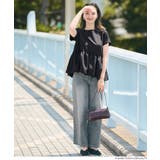 フロッキードットバルーンブラウス | coca | 詳細画像16 