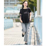 フロッキードットバルーンブラウス | coca | 詳細画像18 