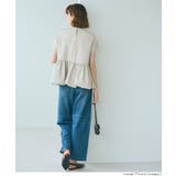 フロッキードットバルーンブラウス | coca | 詳細画像9 