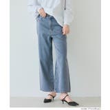 ［Blue］ | ストレートデニムパンツ レディース | coca