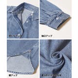 ボリュームスリーブデニムシャツ レディース | coca | 詳細画像11 