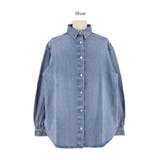 ボリュームスリーブデニムシャツ レディース | coca | 詳細画像12 