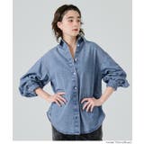 ボリュームスリーブデニムシャツ レディース | coca | 詳細画像4 