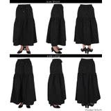 フロッキープリントティアードスカート | coca | 詳細画像20 