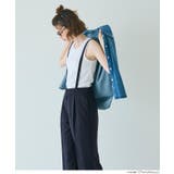 【2WAY】ヘリンボーンストライプ2wayサロペット | coca | 詳細画像12